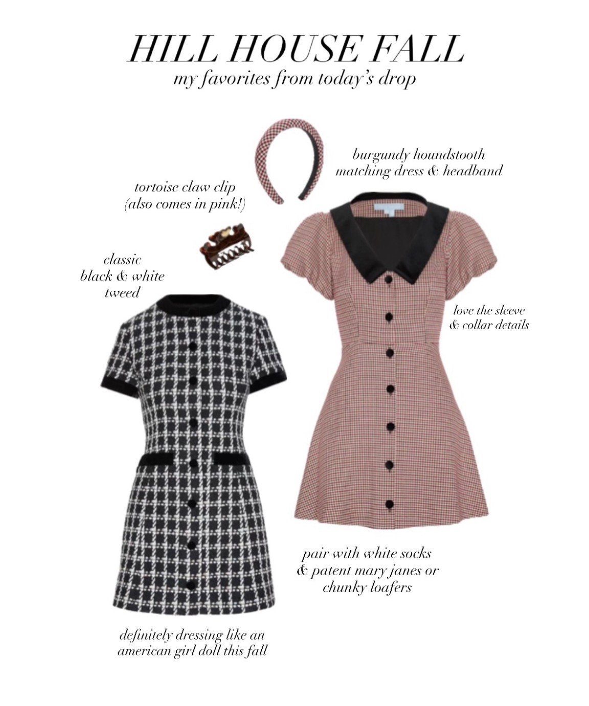 You all know I’m a biiiiig Hill House girlie, so of course I had to shop this year’s highly anticipated fall drop right away. These are my favorite pieces from the drop, and I can’t wait to show you how I style them this season in New York City! We’re definitely dressing like American Girl dolls this fall  

#LTKStyleTip #LTKSeasonal #LTKPetite