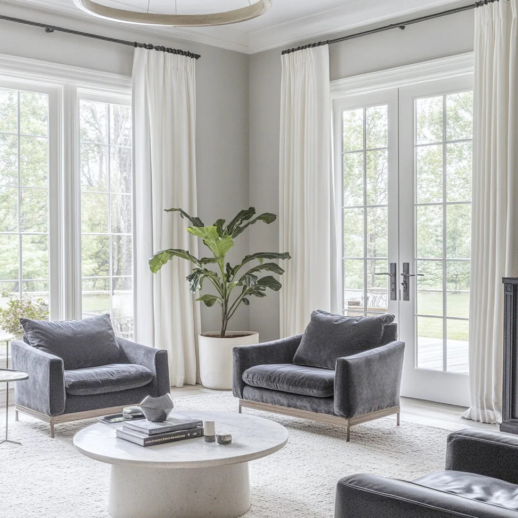 Lorna French Linen Pleated Custom Curtains | IXA Curtains | IXA Curtains