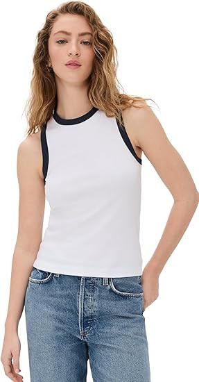 rag & bone Women's Mia Ringer Tank | Amazon (US)