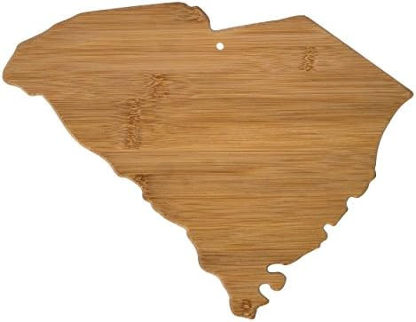 Totally Bamboo South Carolina State Shaped Bamboo Serving & Cutting Board | Amazon (US)