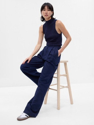 Pointelle Mockneck Sweater Tank | Gap (US)