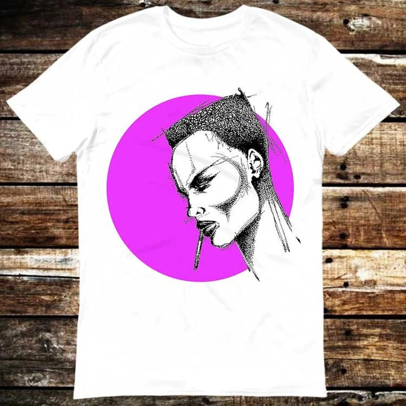 Grace Jones Island Life Gay Pride LGBT T Shirt Meme Gift Shirt Funny Tee Vintage Style Aesthetic ... | Etsy (Global)