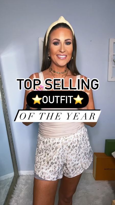 ⭐️My TOP SELLING outfit of the year so far⭐️

Tank: Small 
Shorts: Small

🌸𝐒𝐨𝐣𝐨𝐬 𝐒𝐮𝐧𝐠𝐥𝐚𝐬𝐬𝐞𝐬 𝟏𝟎% 𝐨𝐟𝐟 𝐜𝐨𝐝𝐞 (on Amazon): 𝐒𝐉𝐋𝐈𝐍𝐙𝟑𝟎𝐀⁣
*works on ALL Sojos glasses, enter at checkout on AMZ⁣

🌷𝐊𝐢𝐧𝐬𝐥𝐞𝐲 𝐀𝐫𝐦𝐞𝐥𝐥𝐞 Jewelry 20% off code (on LTK): 𝐋𝐈𝐍𝐙𝟑𝟎𝐀⁣       

Athleisure wear, athleisure outfit, casual outfit, errands outfit, summer outfit, performance shorts, lined shorts, gym shorts, running shorts, summer basics, spring basics, tank top, athletic jacket, denim jacket, headband, sneakers, flip flops 

#LTKSeasonal #LTKfindsunder50 #LTKstyletip