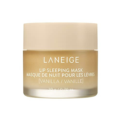 LANEIGE Lip Sleeping Mask Vanilla: Nourish, Hydrate, Vitamin C, Murumuru & Shea Butter, Antioxidants, Flaky, Dry Lips | Amazon (US)