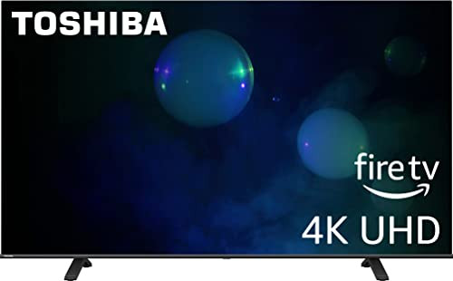 TOSHIBA 43-inch Class C350 Series LED 4K UHD Smart Fire TV with Alexa Voice Remote (43C350LU, 2023 Model) | Amazon (US)