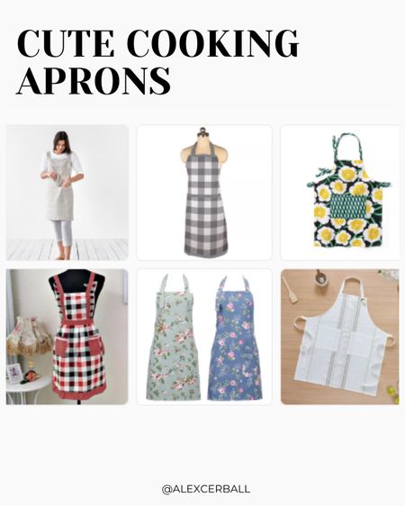 Cooking aprons for women. Cooking in style 

#LTKhome