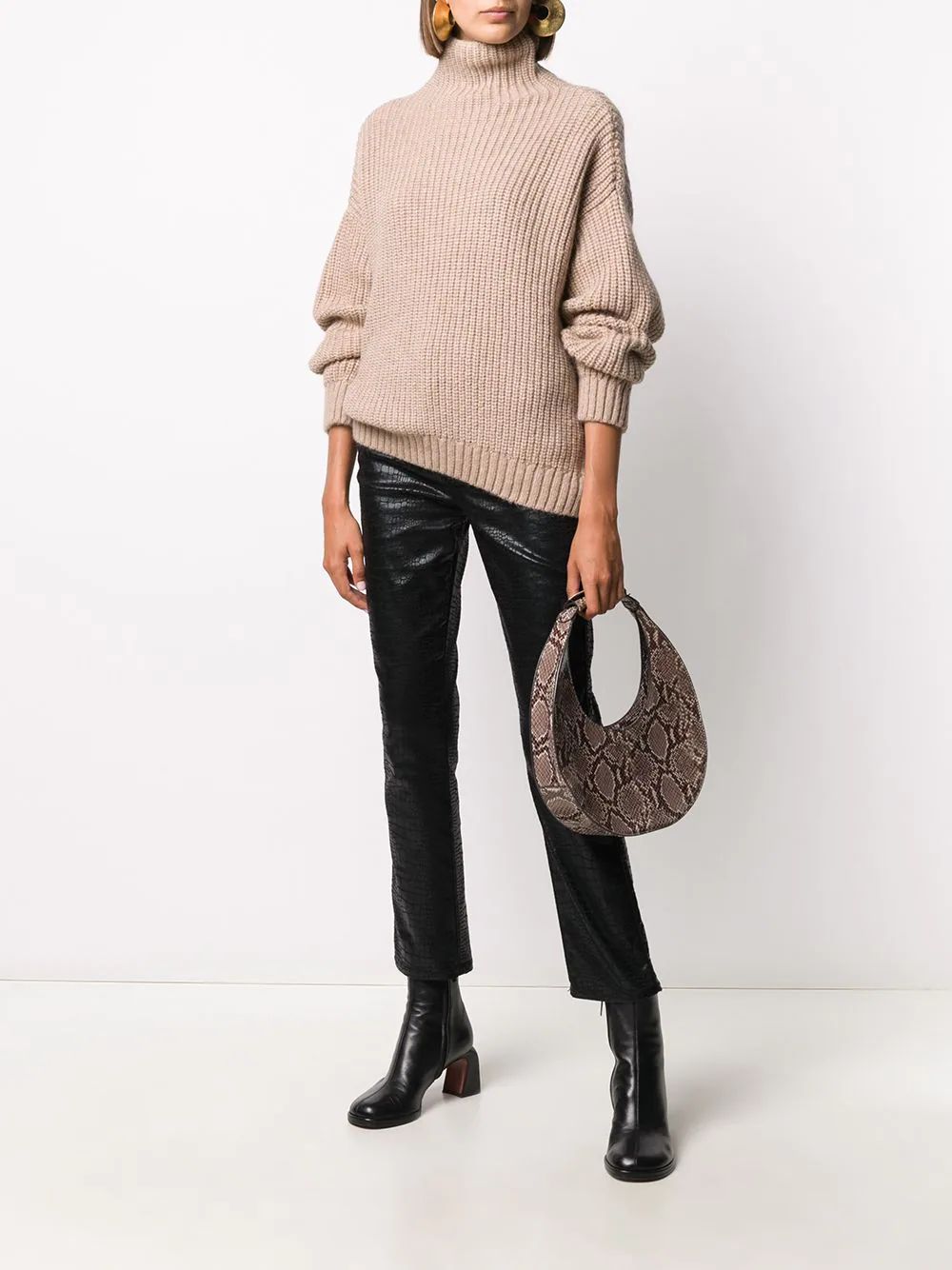 ANINE BING Sydney Turtleneck Jumper - Farfetch | Farfetch Global