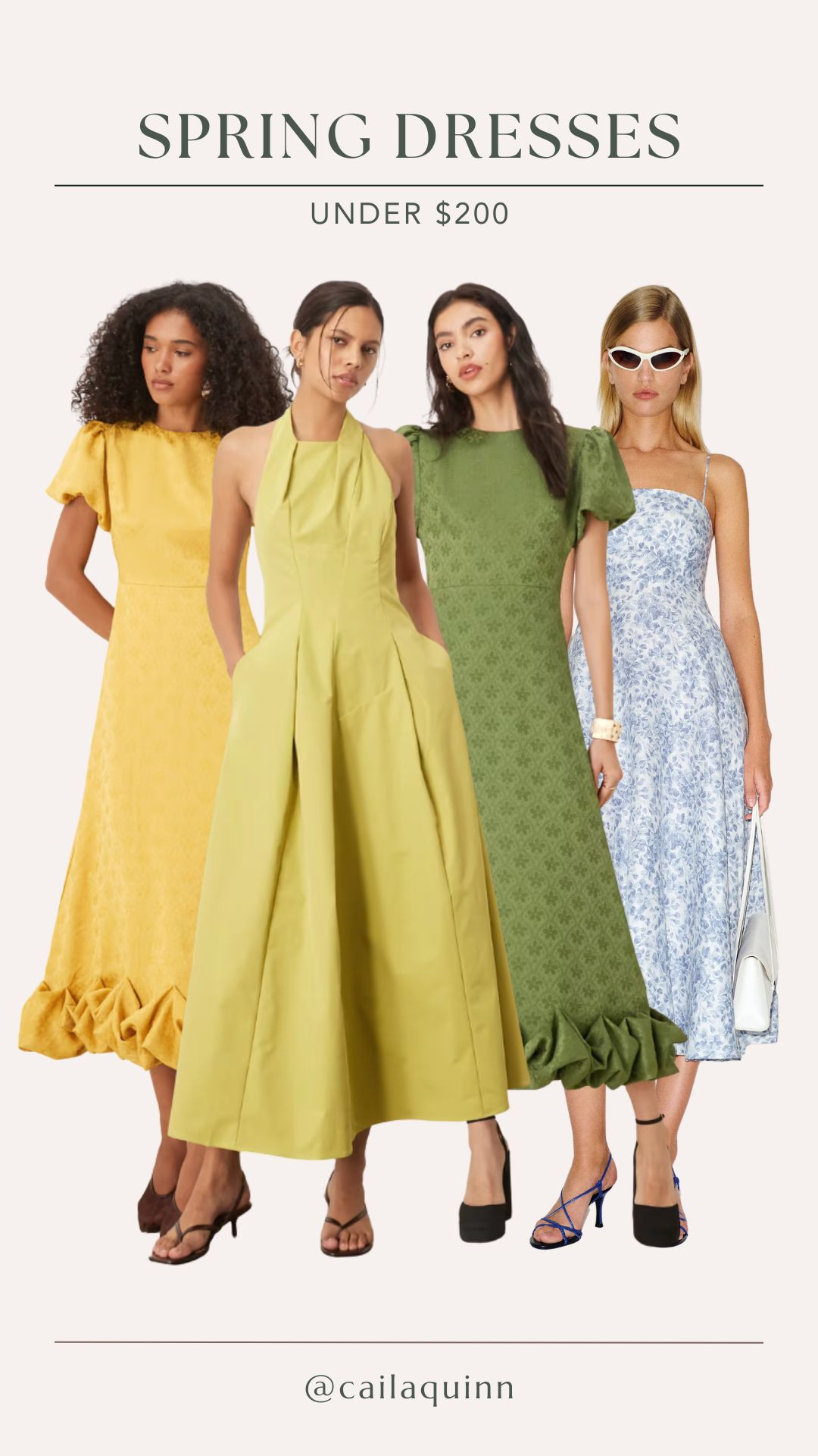 Spring dresses under $200 

 #LTKdayinmylife #LTKgrwm #LTKootd