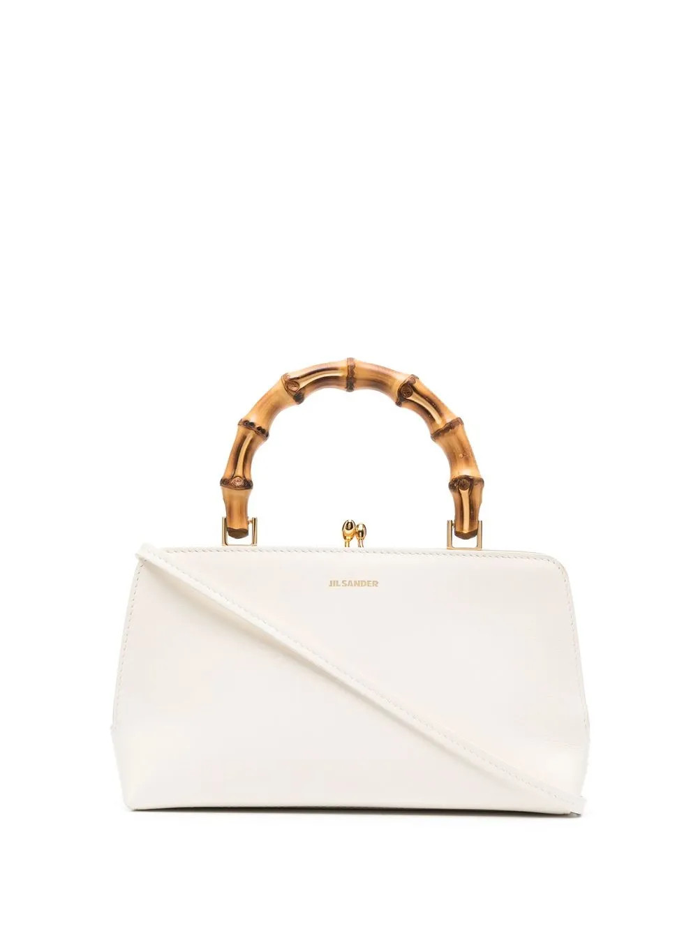 bamboo-handle leather tote bag | Farfetch Global