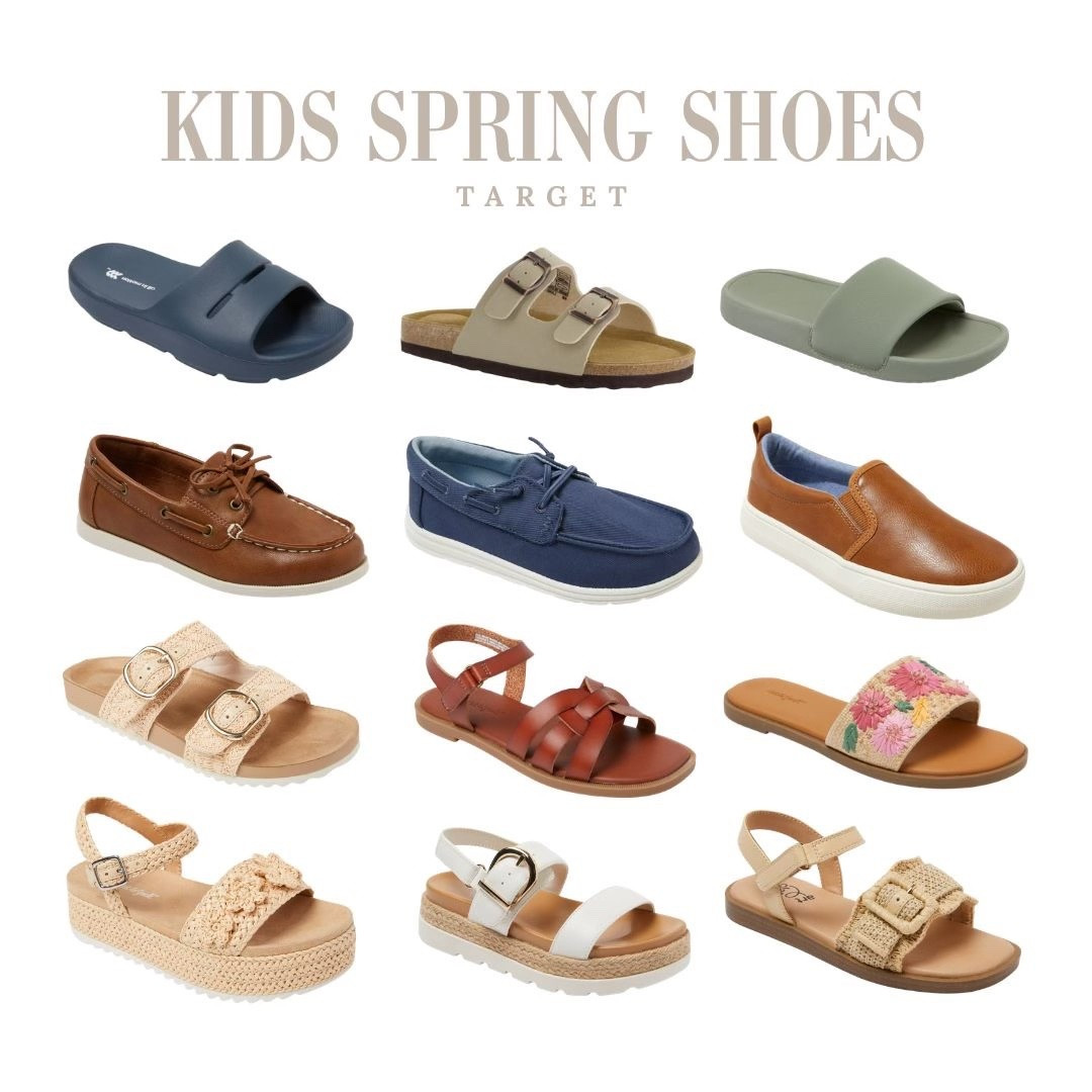 Cute kids’ spring shoes from Target, with sandals, slides, and everyday styles for the season ahead.

#LTKSpringSale #LTKmomlife #LTKSeasonal