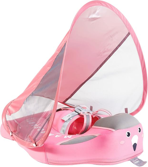Baby Floats for Pool with Canopy Removable Sun Protection Canopy Mambobaby Float Non Inflatable U... | Amazon (US)