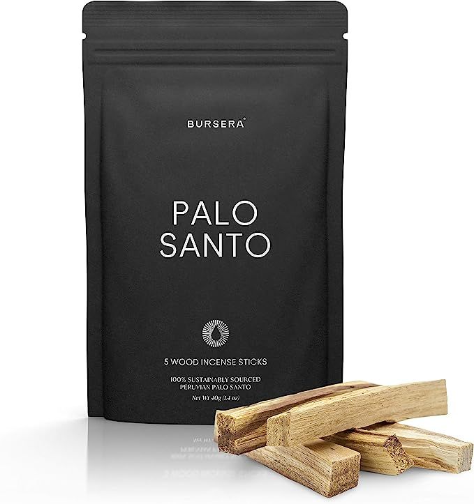 Bursera Palo Santo Sticks, Tree Planted with Every Order, 100% Natural & Sustainable, 5-Pack Palo... | Amazon (CA)