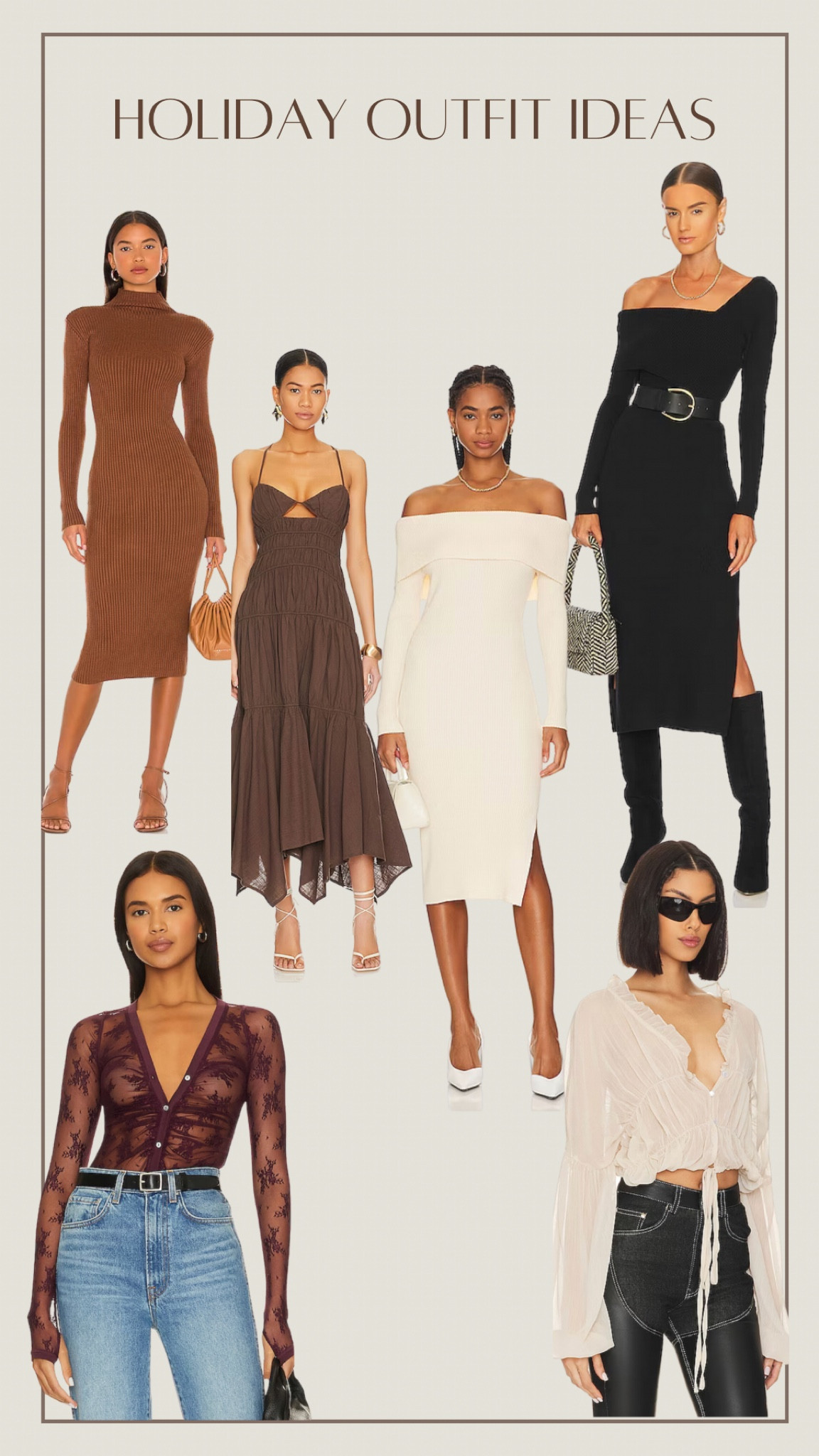 Holiday outfit Inspo 

#LTKstyletip #LTKHoliday #LTKSeasonal