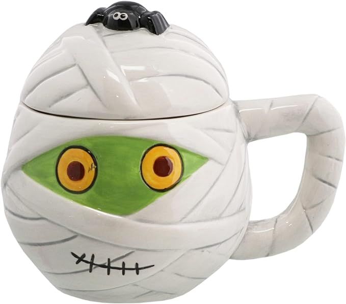 Servette Home Halloween Soup Mug with Lid (Mummy) | Amazon (US)