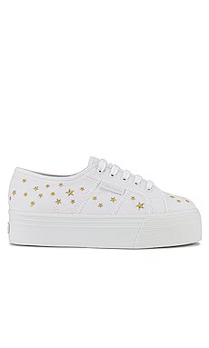 Superga 2790 EMBCOTTONW Sneaker in Stars from Revolve.com | Revolve Clothing (Global)