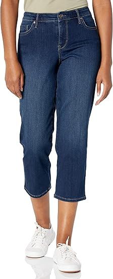 Gloria Vanderbilt Women's Generation Modern Straight Cropped Jean | Amazon (US)