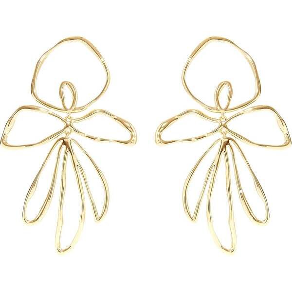 Sade Earrings, Gold | Maisonette