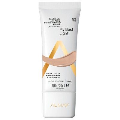 Almay Smart Shade Anti-Aging Skintone Matching Makeup SPF 20 - 1 fl oz | Target