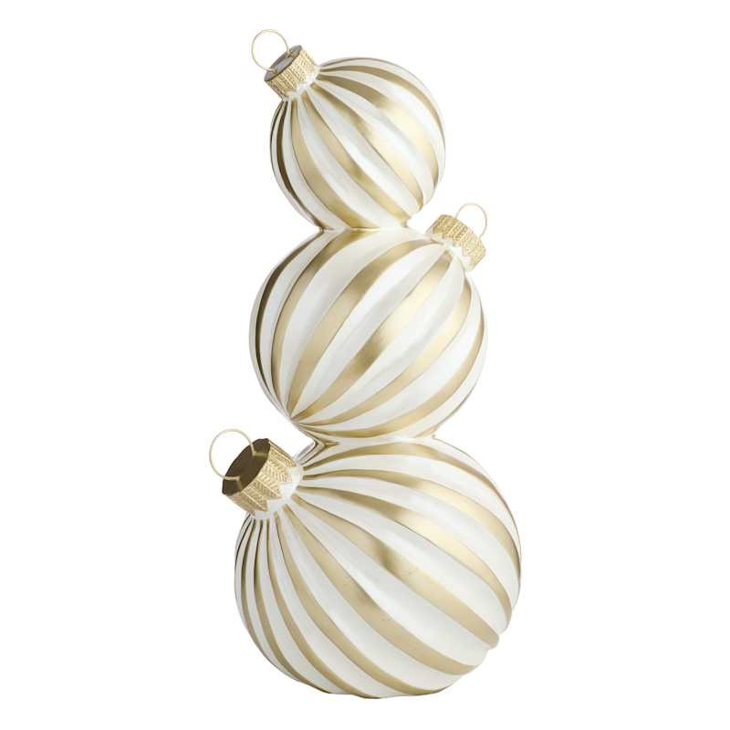 Evergold Ornament Stack, 36.5" | At Home