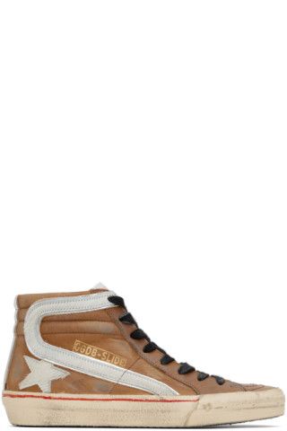 Brown Slide Sneakers | SSENSE