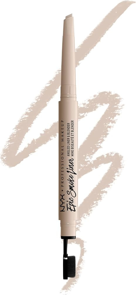 NYX PROFESSIONAL MAKEUP Epic Smoke Liner, Vegan Smokey Eyeliner - White Smoke (Off White Cream) | Amazon (US)
