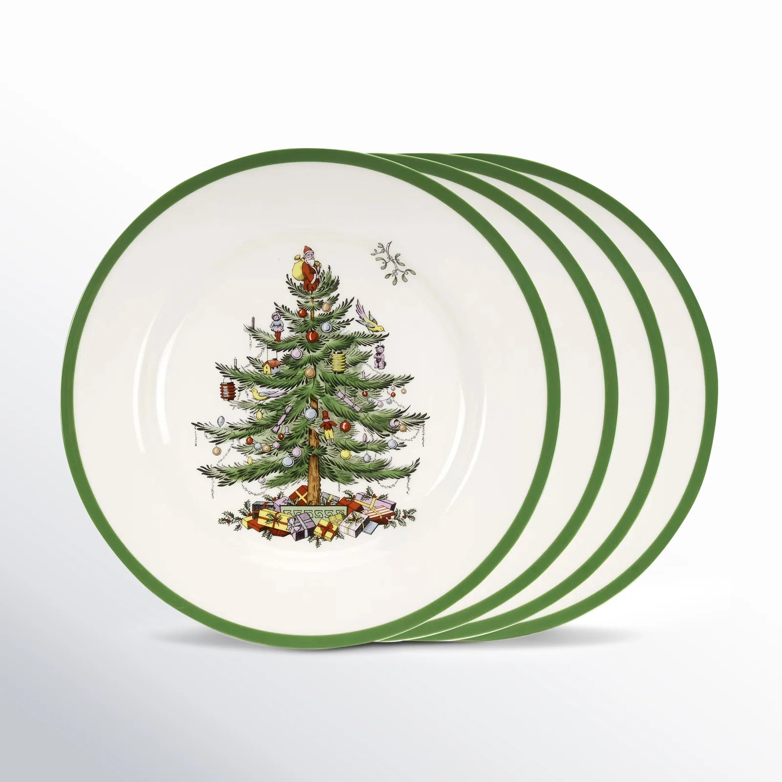 Spode Christmas Tree Dinner Plates & Reviews | Birch Lane | Birch Lane