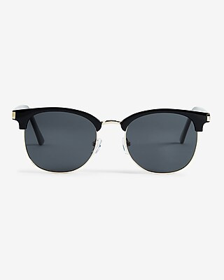 Polarized Browline Sunglasses | Express