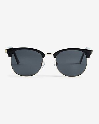 Polarized Browline Sunglasses | Express