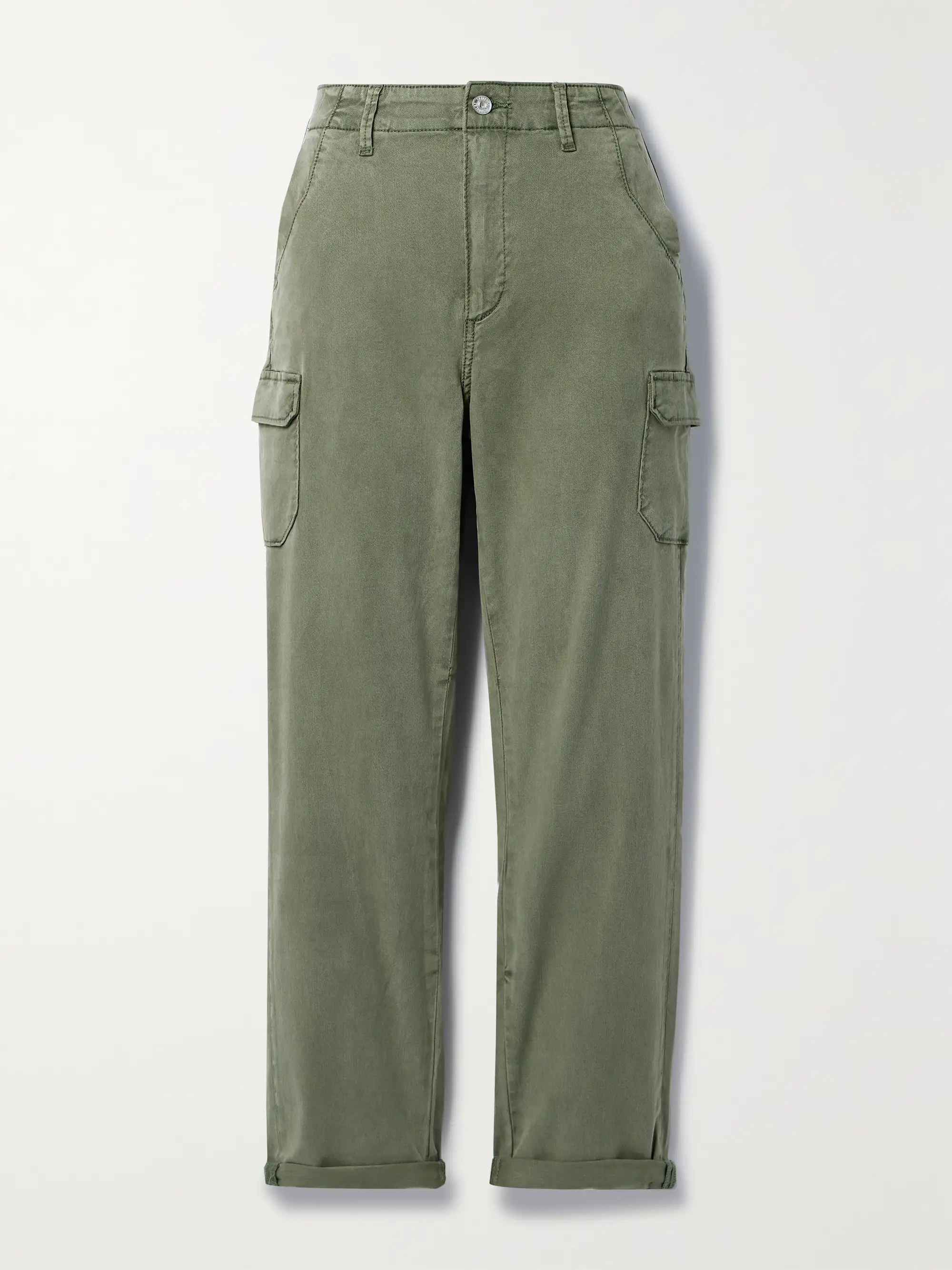 Drew Lyocell-blend straight-leg cargo pants | NET-A-PORTER (US)