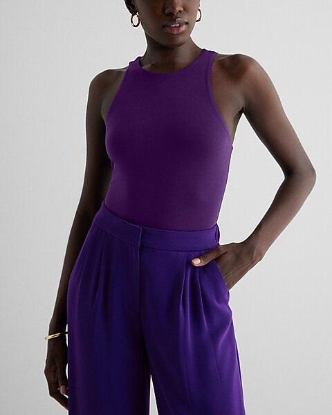 Body Contour Compression High Neck Bodysuit | Express