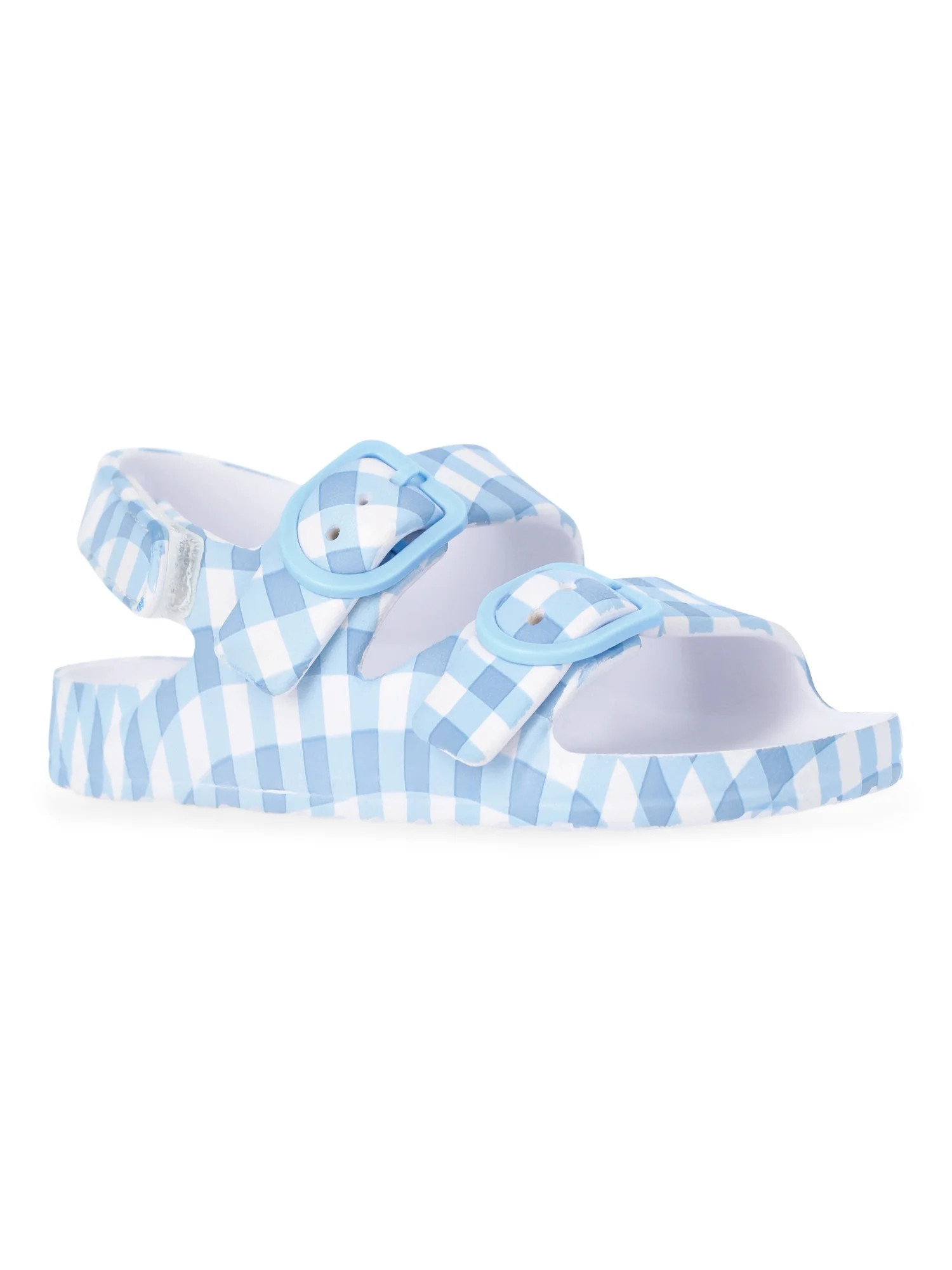 Wonder Nation Toddler Girls Footbed Sandals, 2-Pack | Walmart (US)