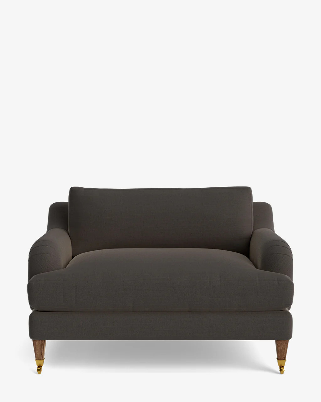 Lucille English Roll Arm Chair and a Half | McGee & Co.