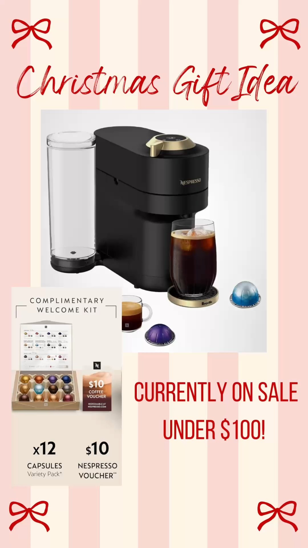 Christmas gift idea / Nespresso espresso machine 





Gifts for her
Gifts for him 
Amazon deals 
Gifts under $100
Amazon home 
Amazon finds 

#LTKFindsUnder100 #LTKGiftGuide #LTKSaleAlert