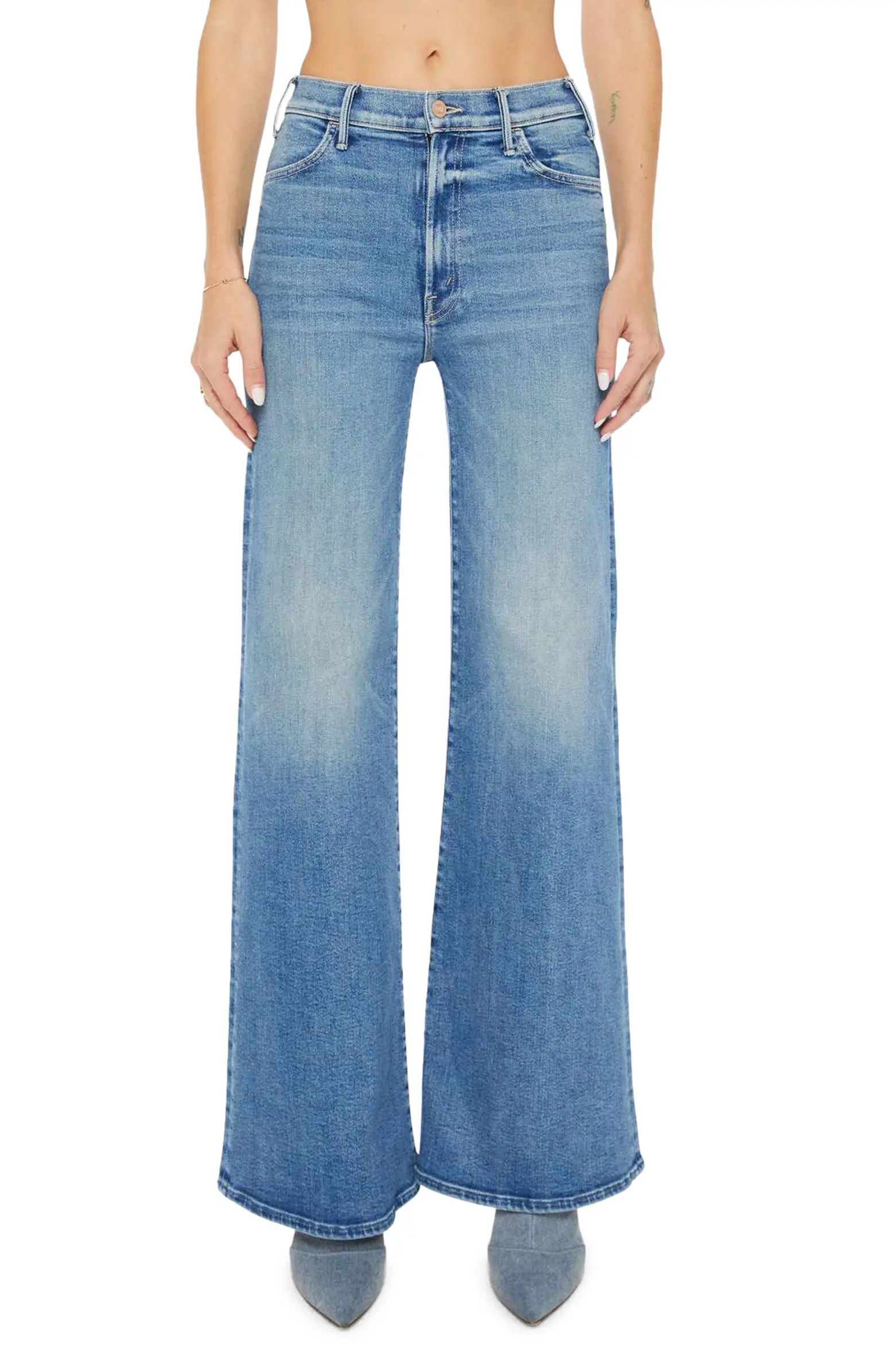 Hustler Roller Sneak Flare Jeans | Nordstrom