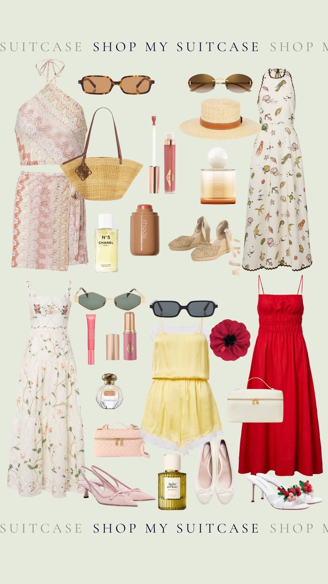 Shop my suitcase ✈️💛✨

#LTKsummer #LTKdresses #LTKluxury