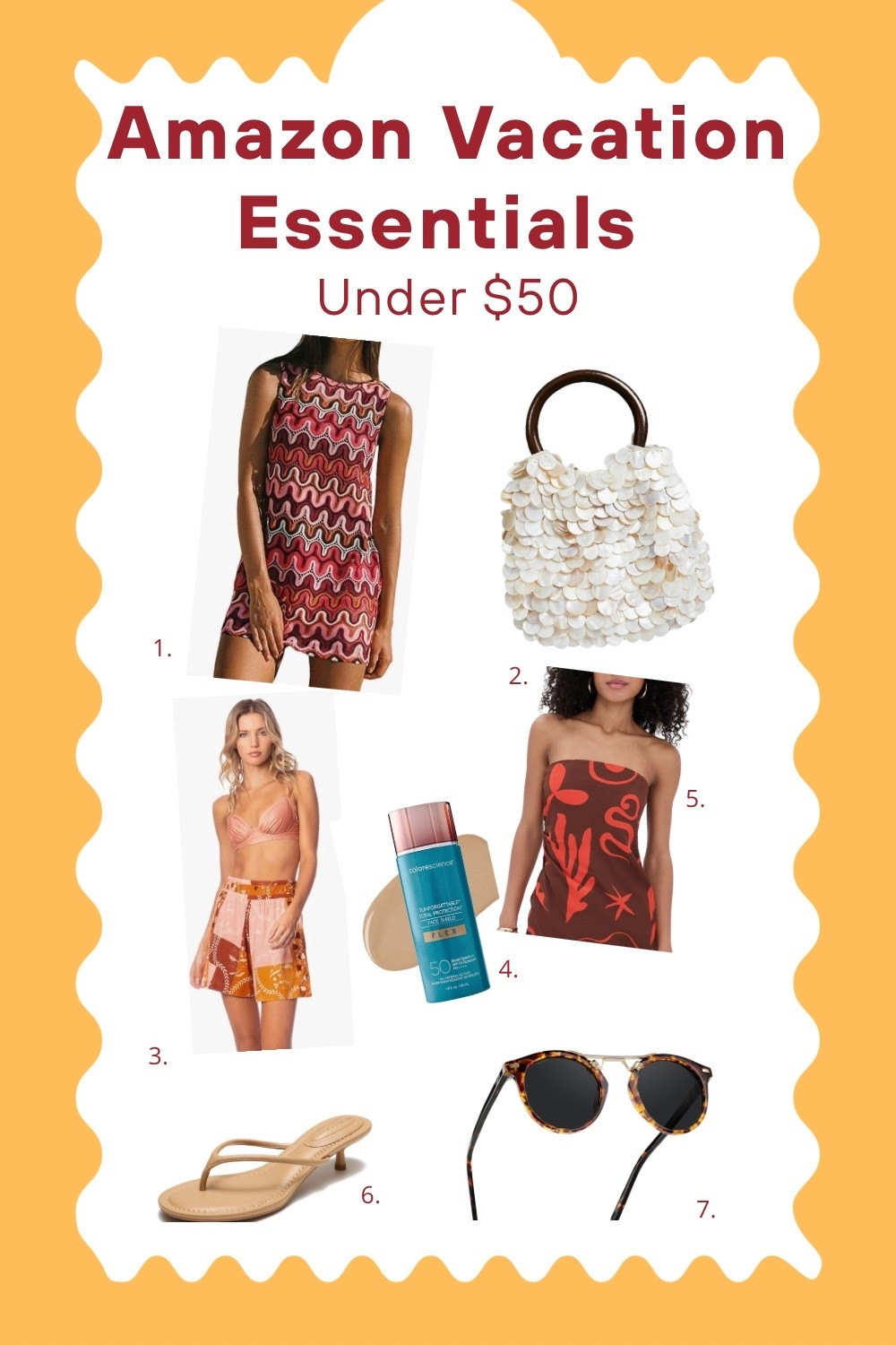 Amazon Vacation Essentials! Spring Break, Summer trips, resort wear needs…all here and less than $50!