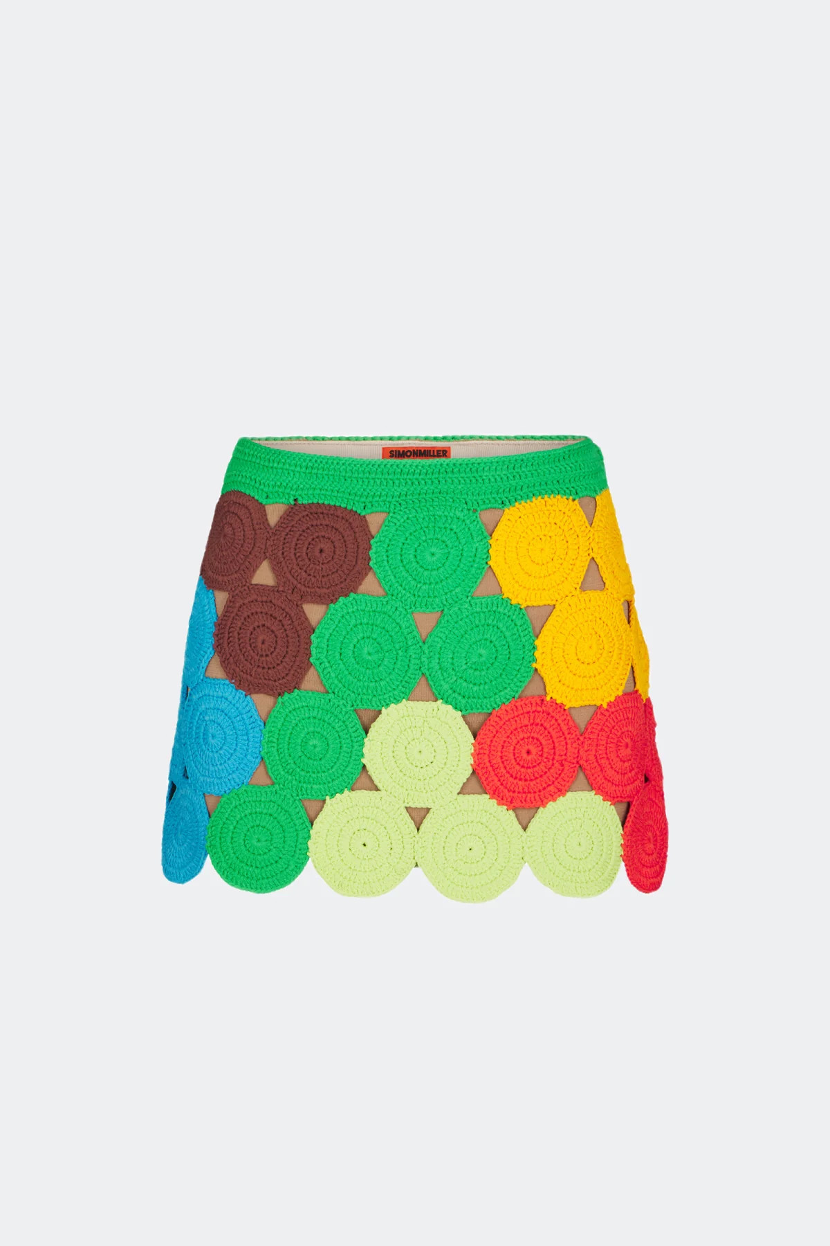 Beep Beep Mini Skirt in Island Multi | SIMONMILLER | Simon Miller