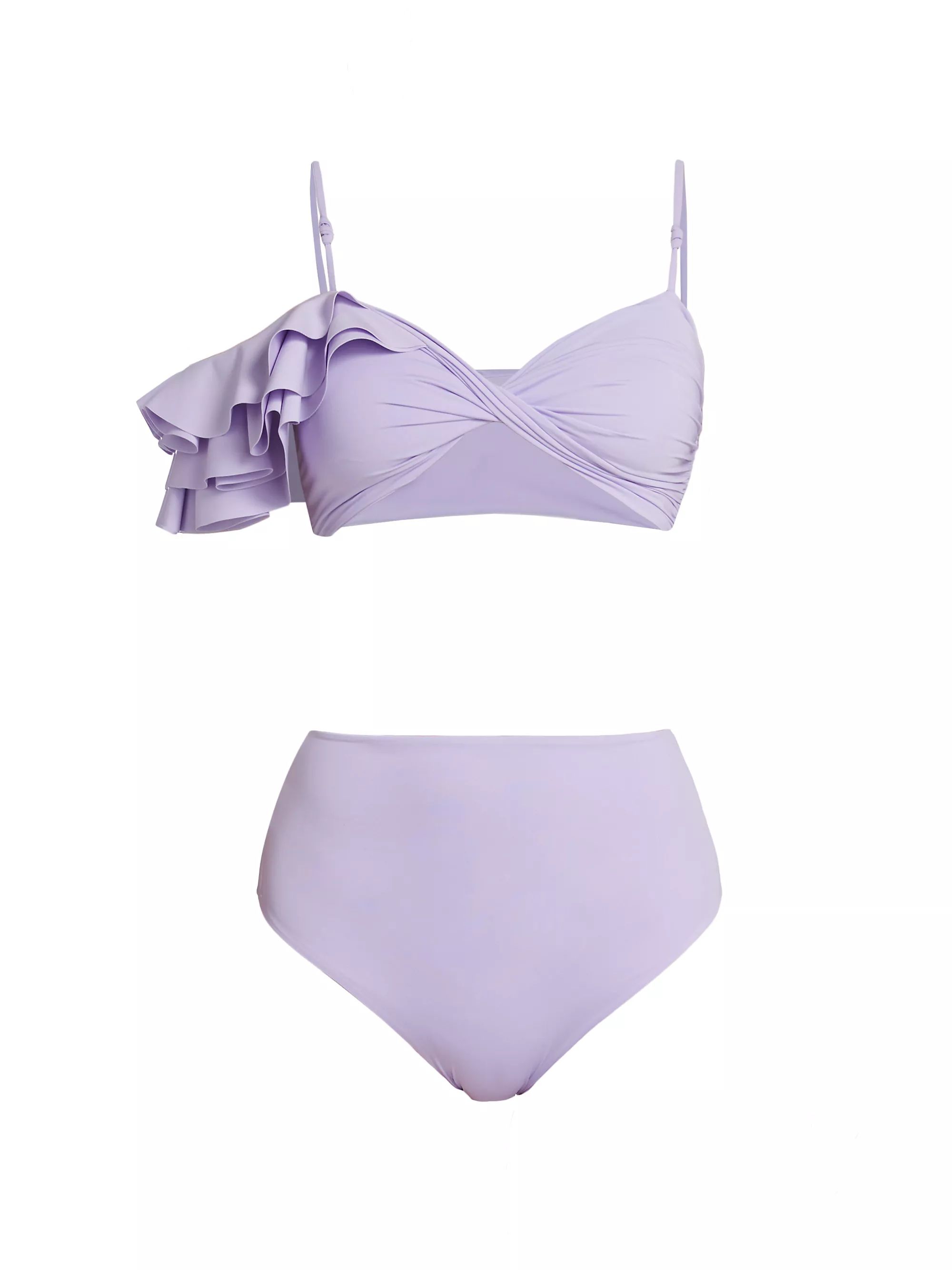 Nodus Costa Ruffle Bikini | Saks Fifth Avenue