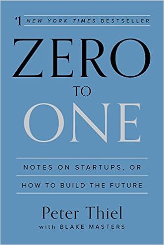 Zero to One: Notes on Startups, or How to Build the Future    Hardcover – Illustrated, Septembe... | Amazon (US)