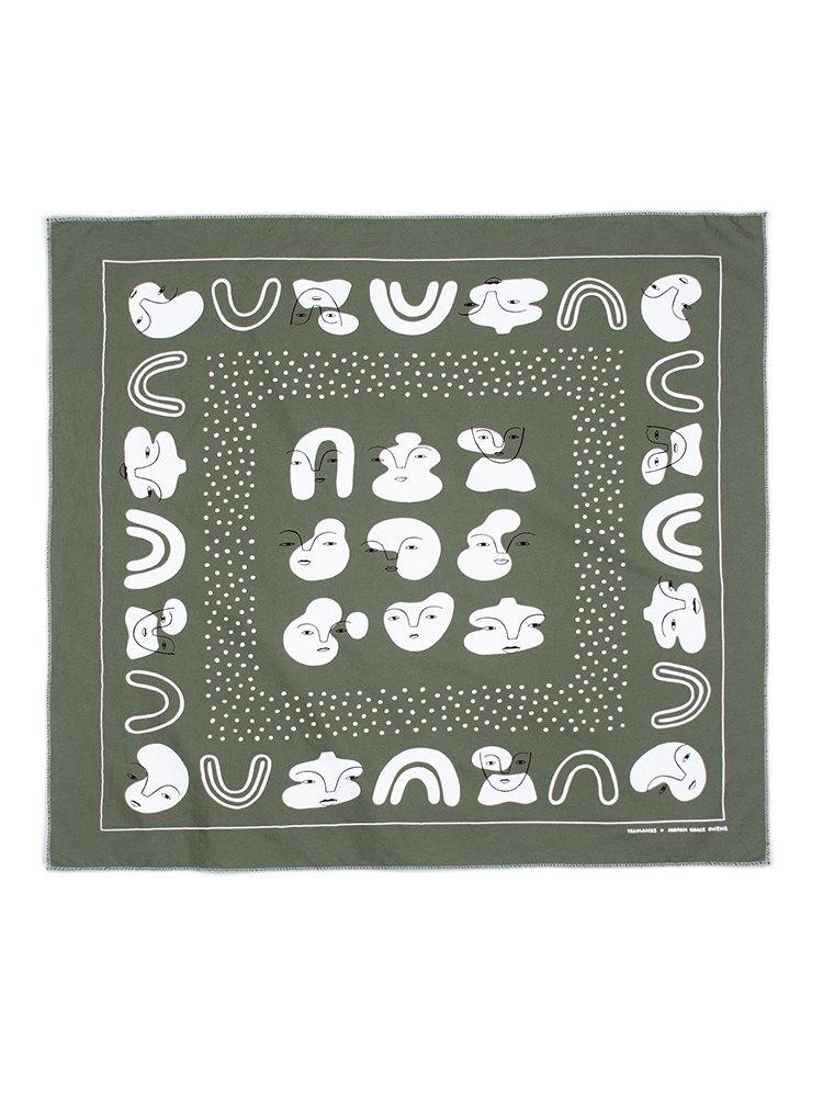 Olive Cotton Bandana | Tradlands
