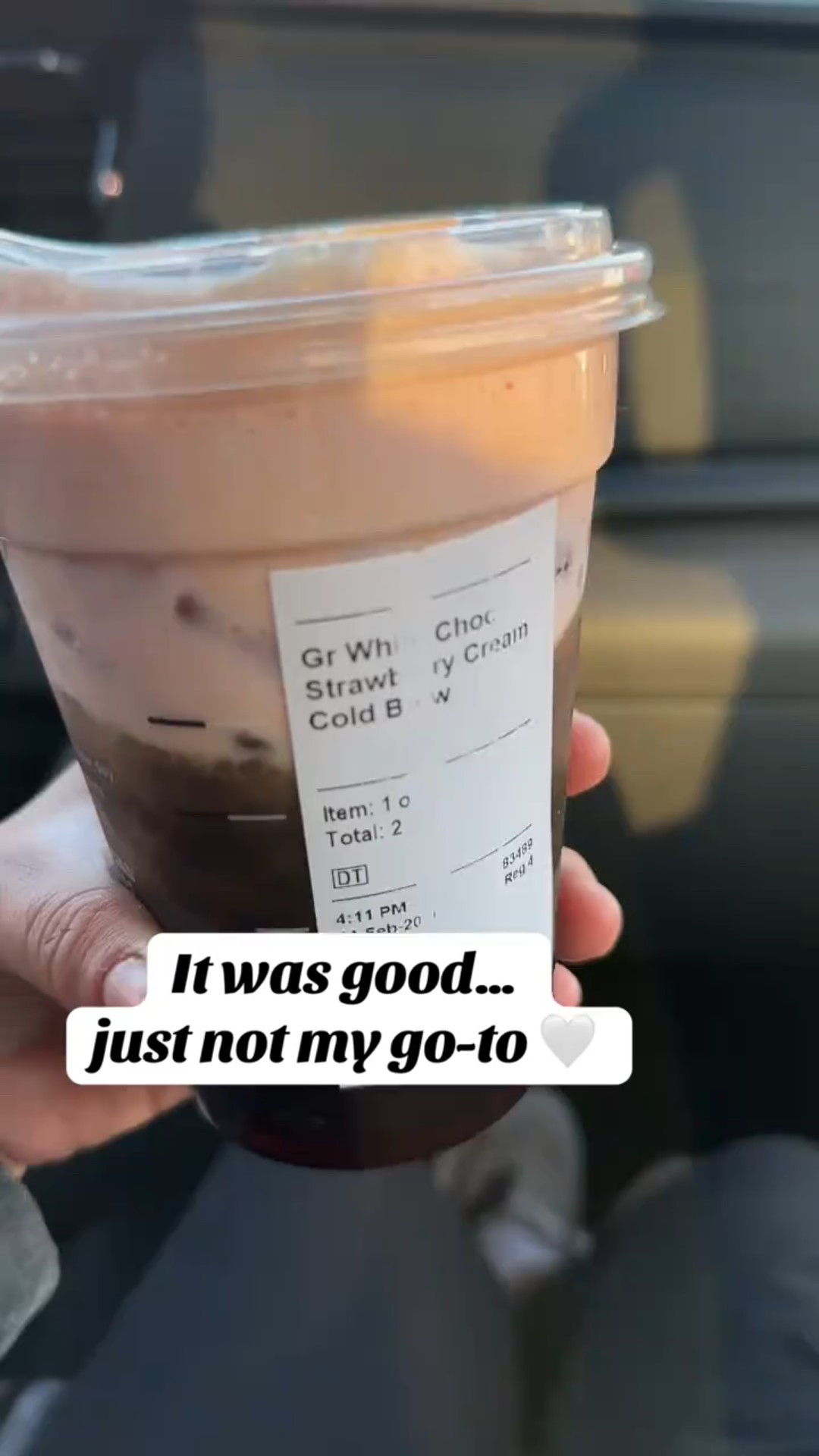 It was good just not for me🤍 

#LTKValentine #LTKdayinmylife #LTKmorningroutine