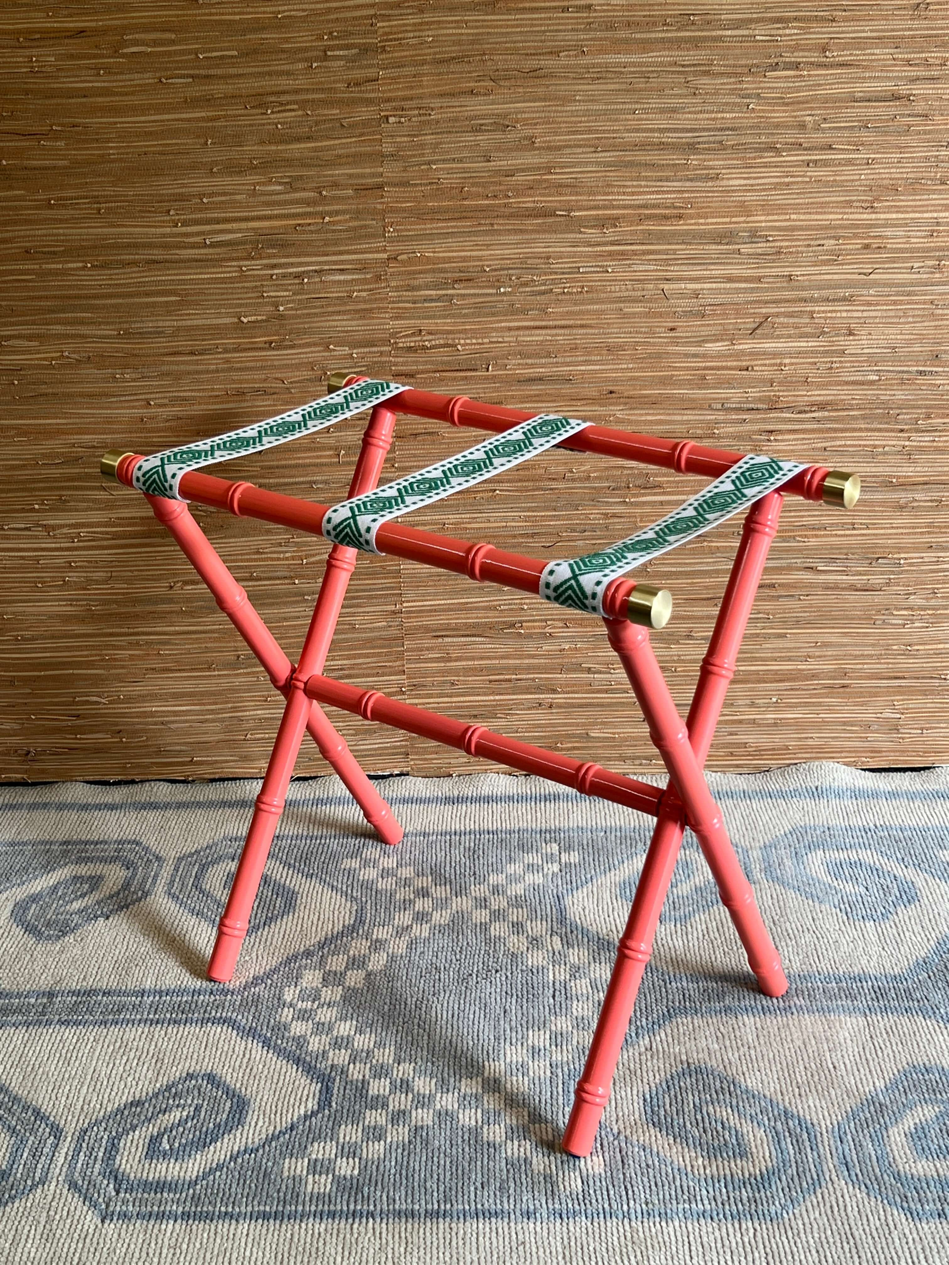 Annette Bamboo Luggage Rack | Stay Luggage Racks