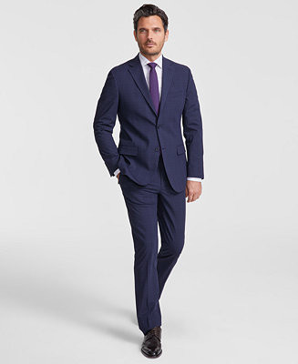 Men's Modern-Fit Nested Suit | Macy's