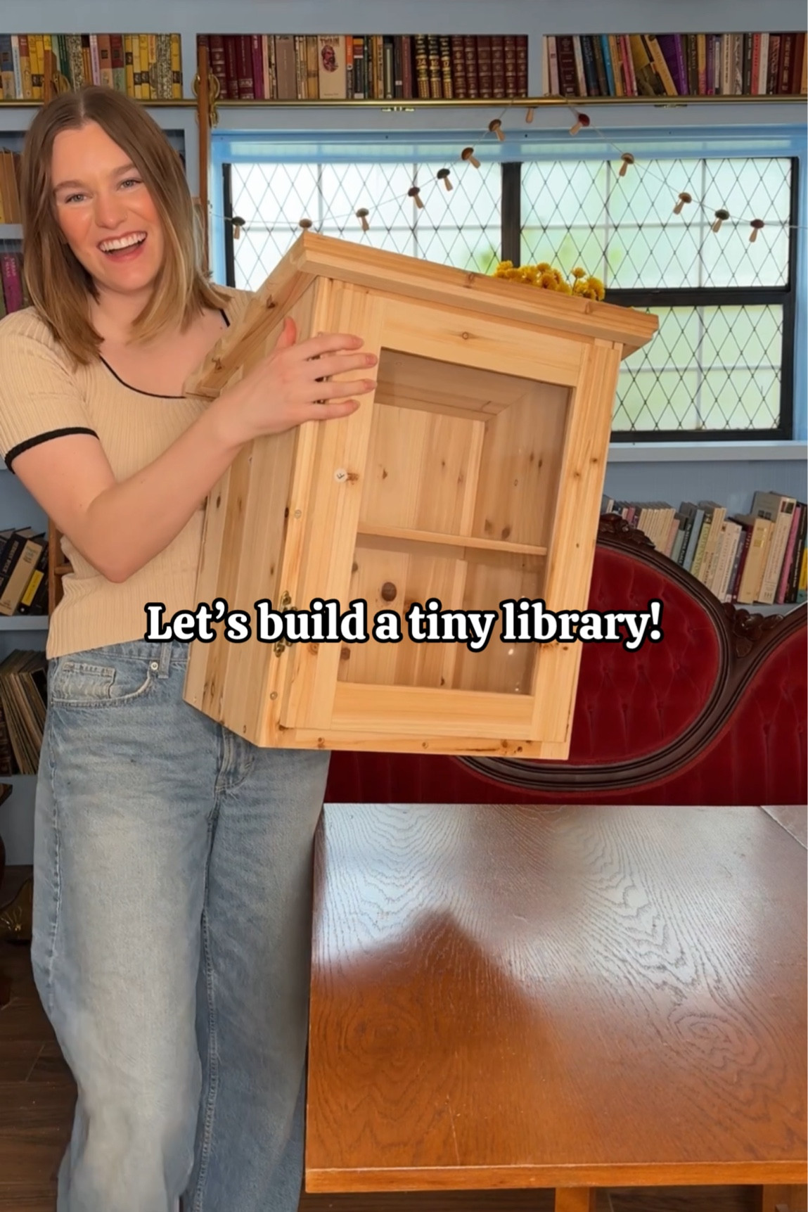 Here is the kit and tools I used to build my tiny library (#hypertoughpartner)

#Littlefreelibrary #tinylibrary
