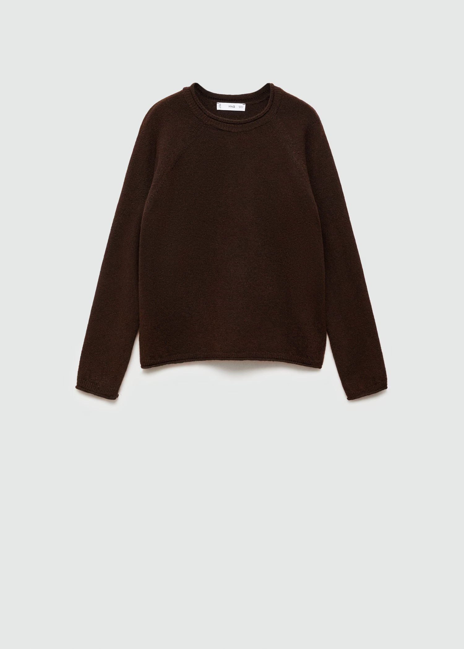 Fine-knit wool-blend sweater | MANGO (UK)