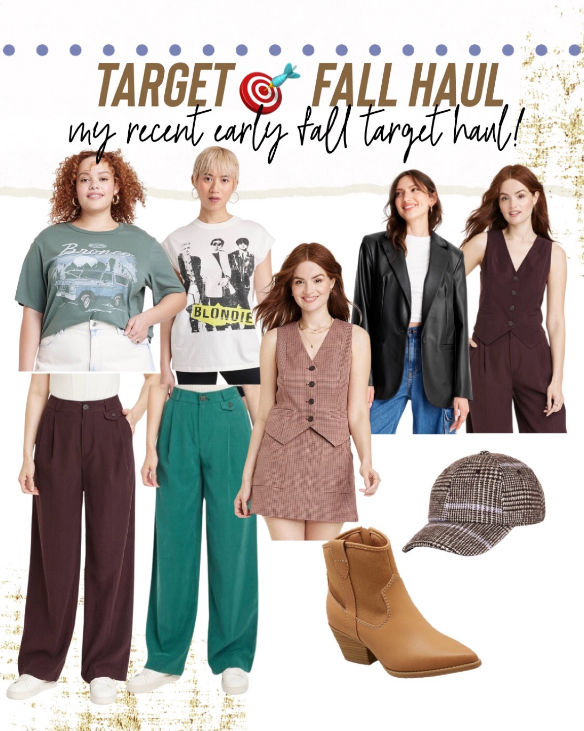 Target early fall haul! 

#LTKSeasonal #LTKunder50 #LTKstyletip