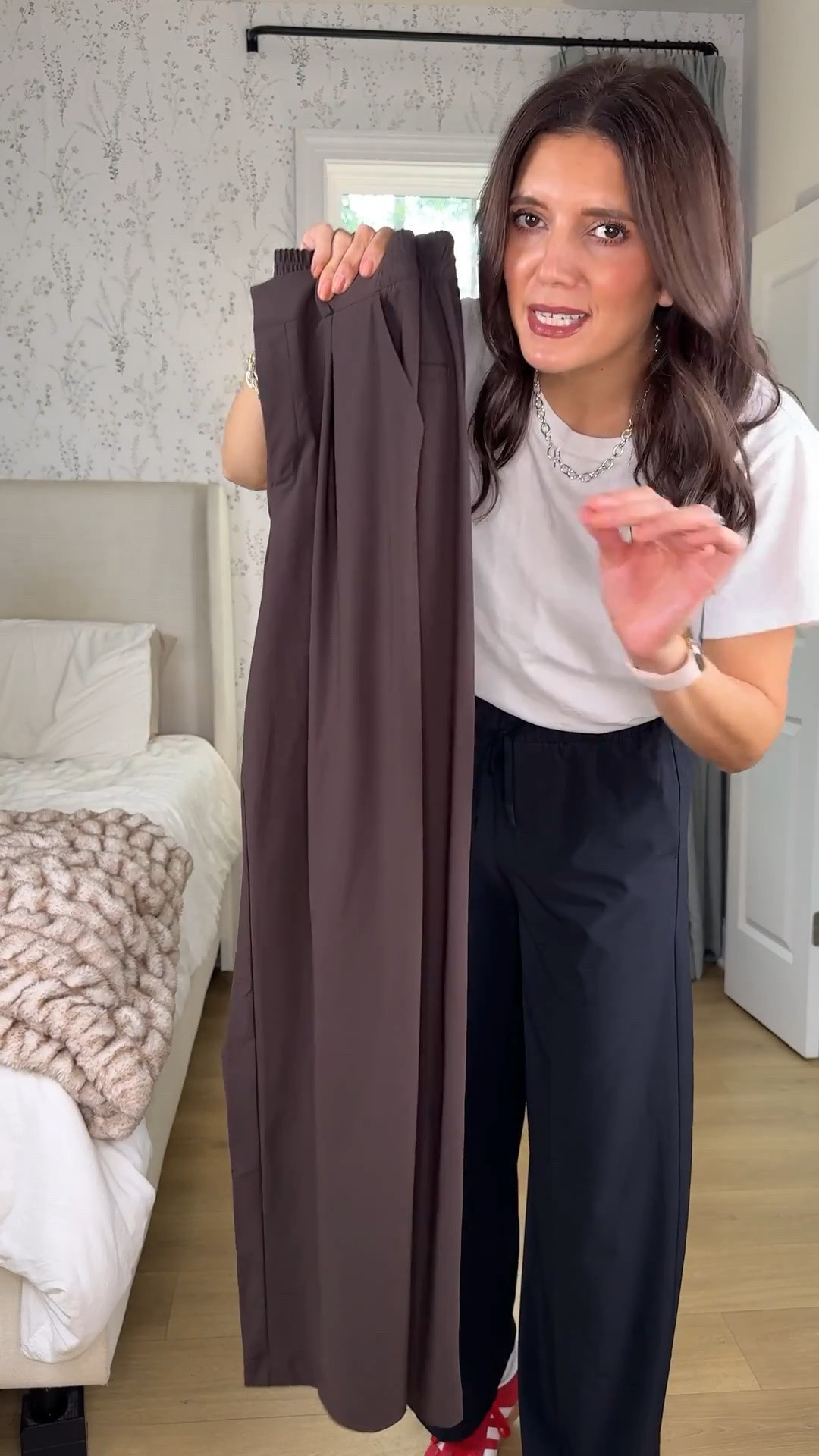 🚨Restock alert!🚨 Our favorite trouser pants made of athletic fabric are BACK! Here’s how I wore them last fall!! I’m 5’7” and wear a small tall length. On sale!

#LTKOver40 #LTKTall #LTKSaleAlert