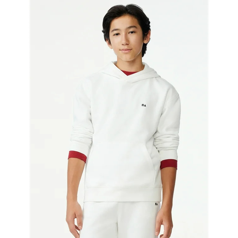 Free Assembly Boys Fleece Hoodie, Sizes 4-18 - Walmart.com | Walmart (US)