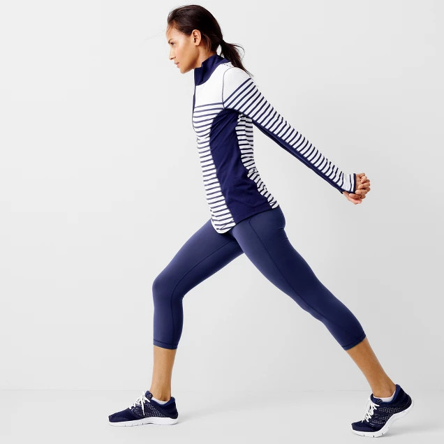 New Balance® for J.Crew in-transit pullover in stripe | J.Crew US
