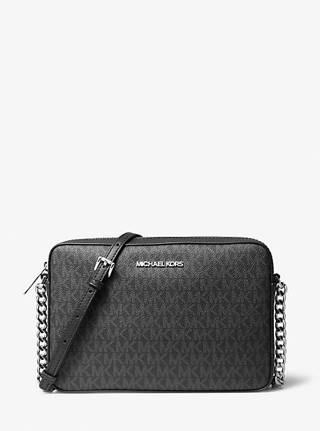 Jet Set Large Logo Crossbody Bag | Michael Kors US